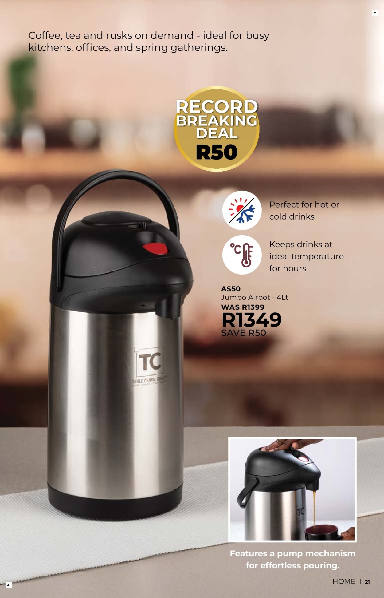 Table Charm Direct Specials 01 Sept - 30 Sept - Page 21