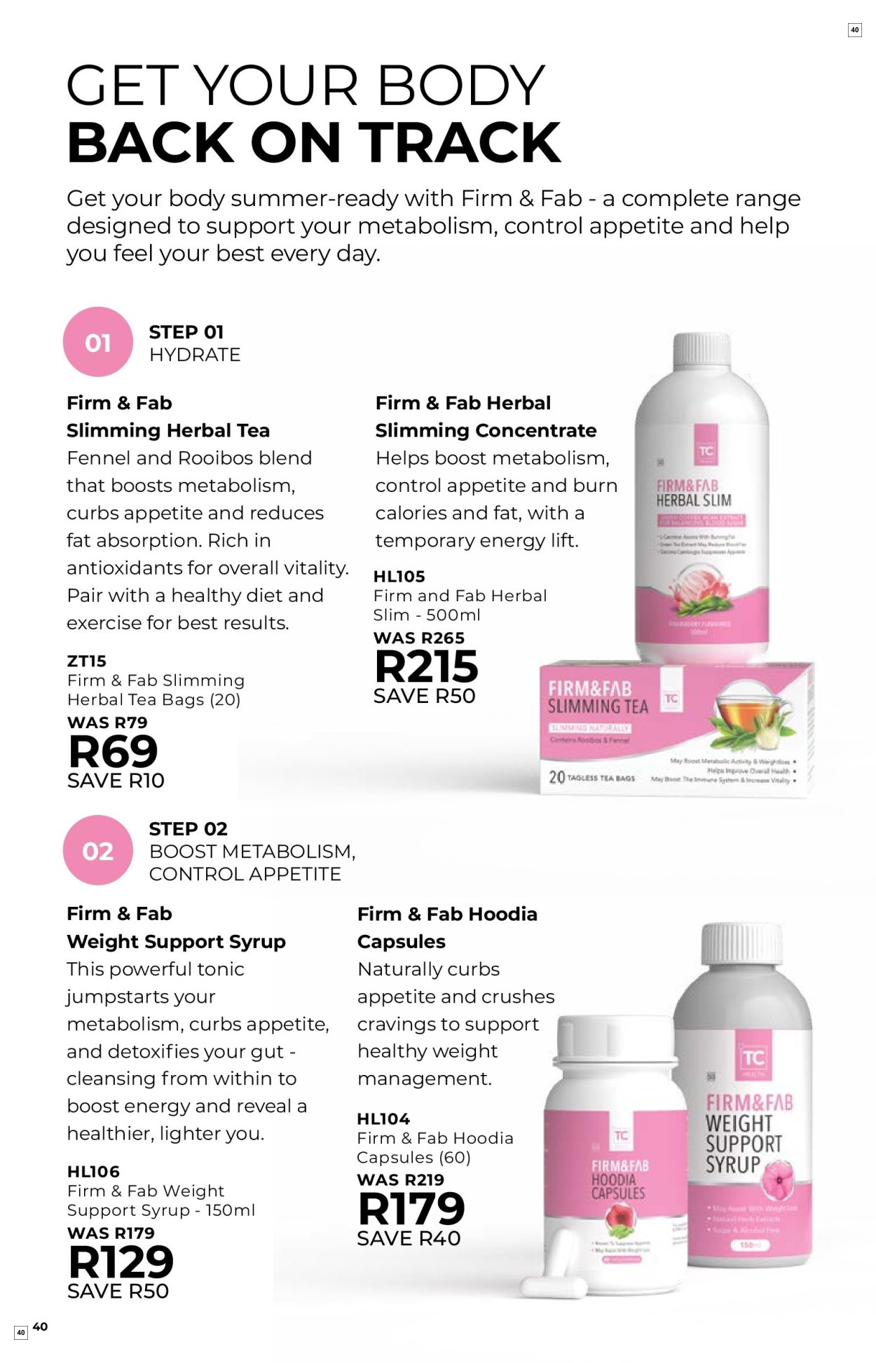 Table Charm Direct Specials 01 Sept - 30 Sept - Page 40