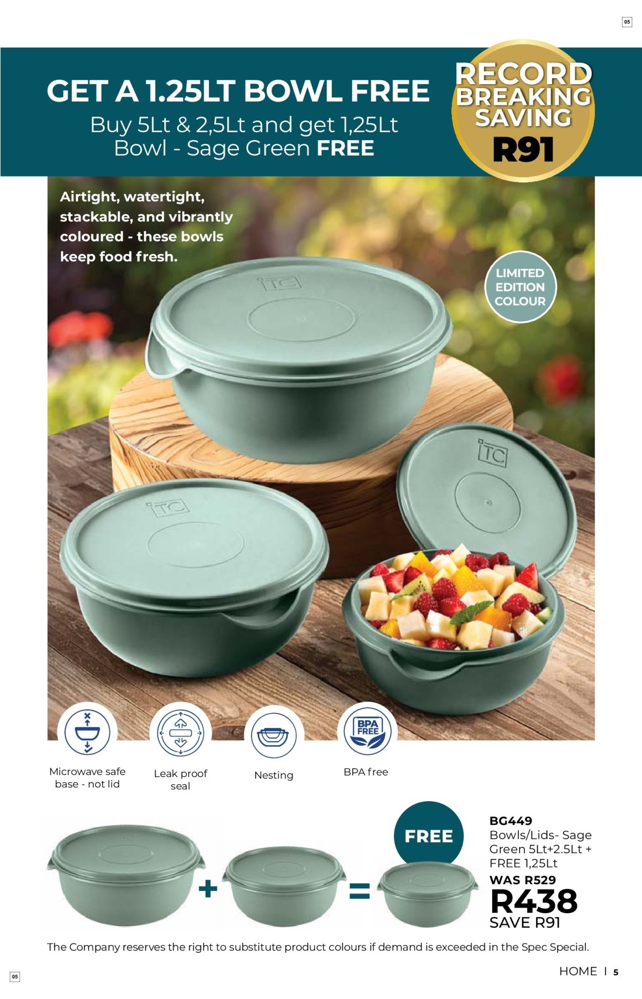 Table Charm Direct Specials 01 Sept - 30 Sept - Page 5