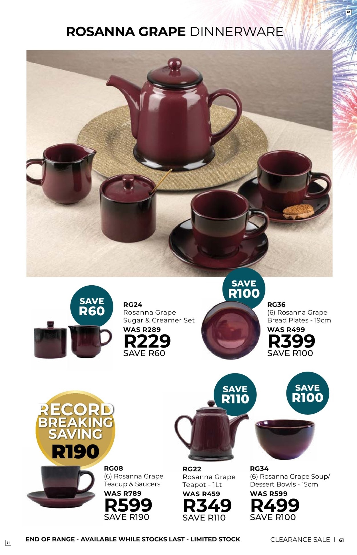 Table Charm Direct Specials 01 Sept - 30 Sept - Page 61