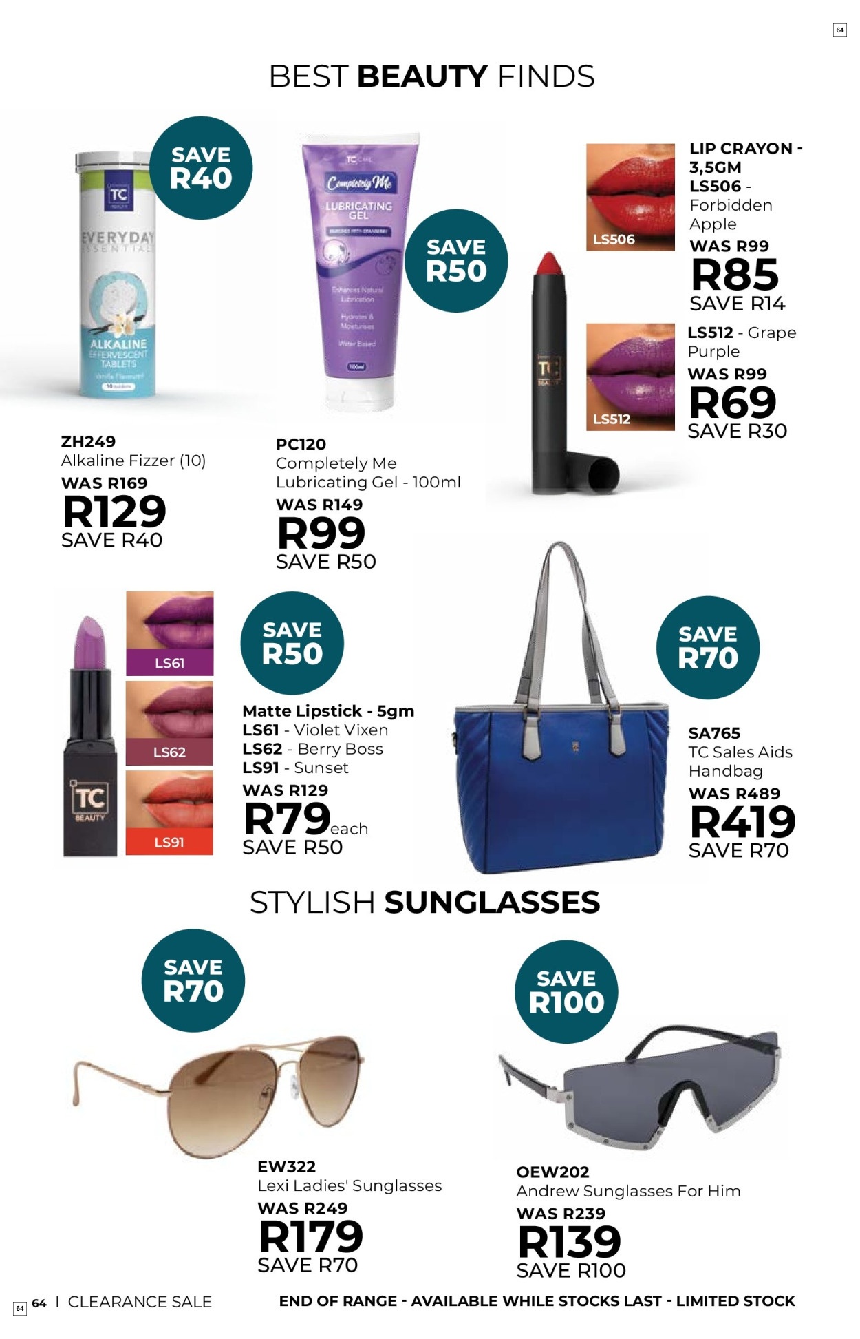 Table Charm Direct Specials 01 Sept - 30 Sept - Page 64