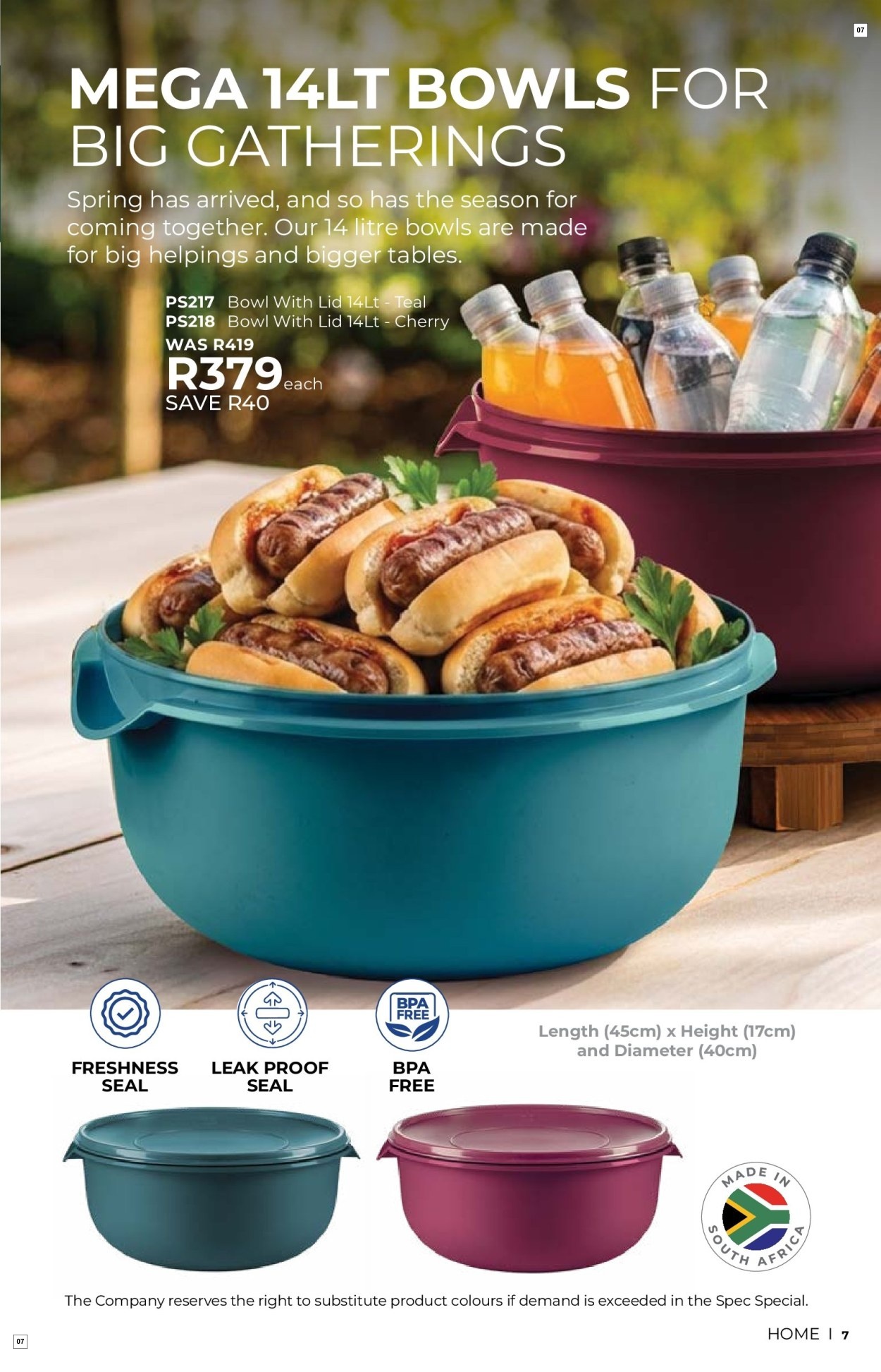 Table Charm Direct Specials 01 Sept - 30 Sept - Page 7