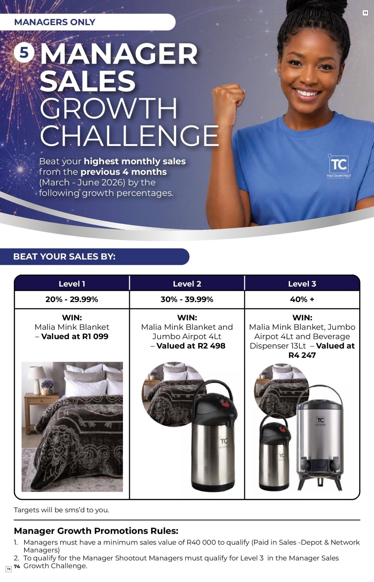 Table Charm Direct Specials 01 Sept - 30 Sept - Page 74