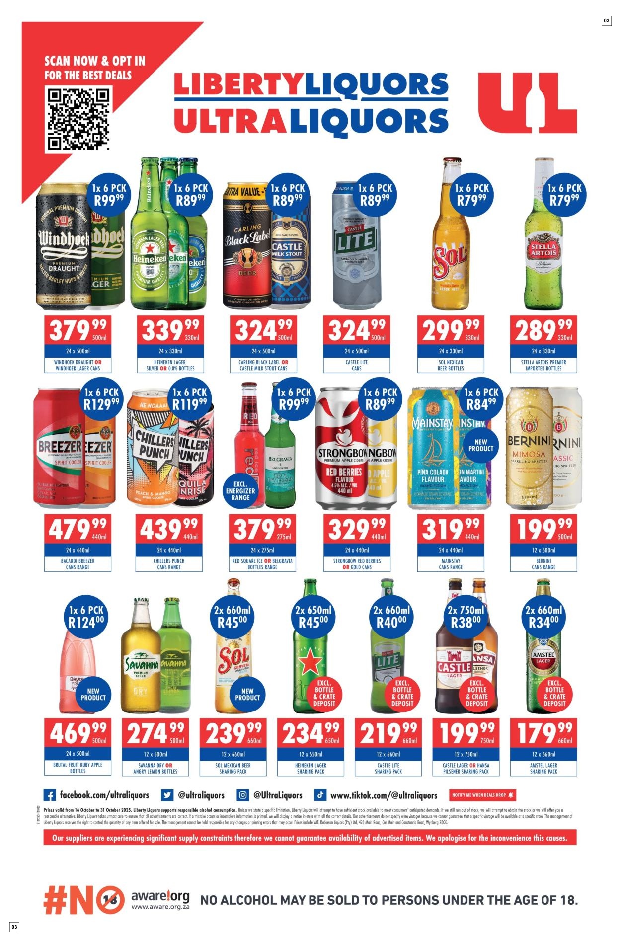 Liberty Liquors Specials 16 Oct - 31 Oct - Page 3