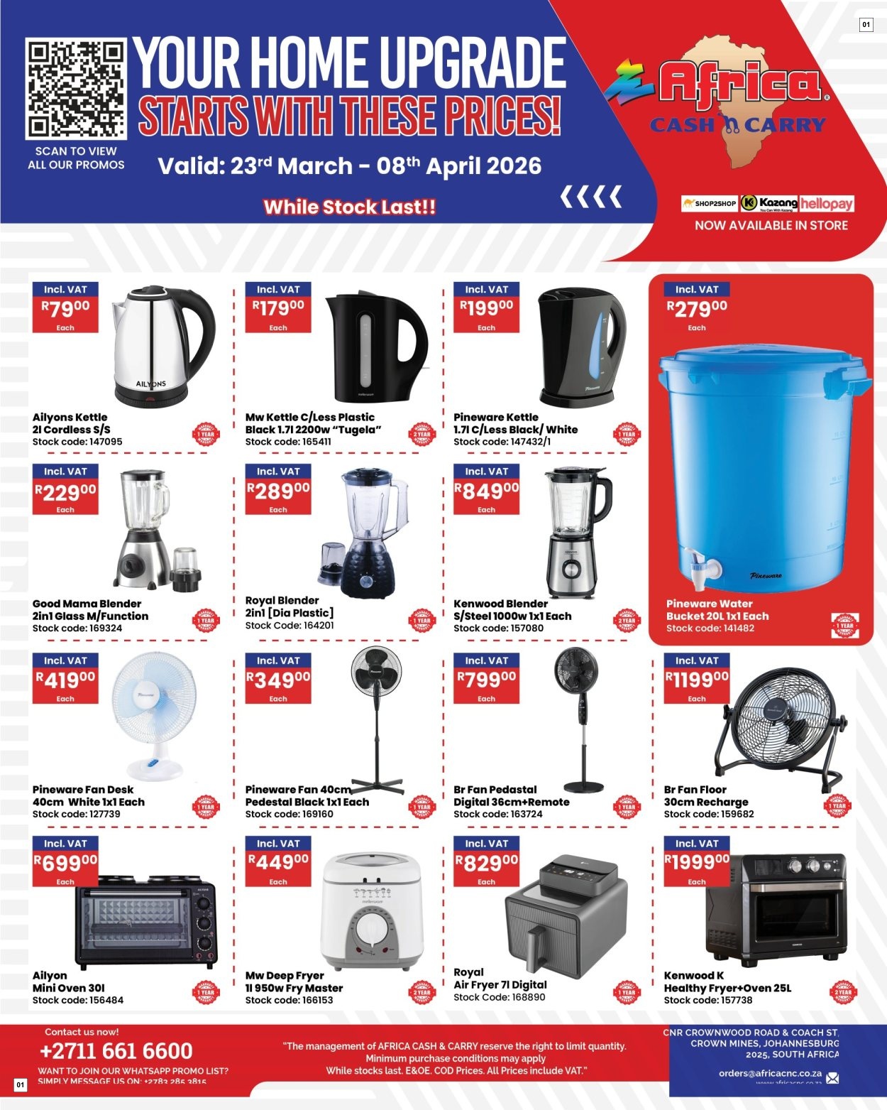 Africa Cash & Carry Catalogue - Wednesday Promo