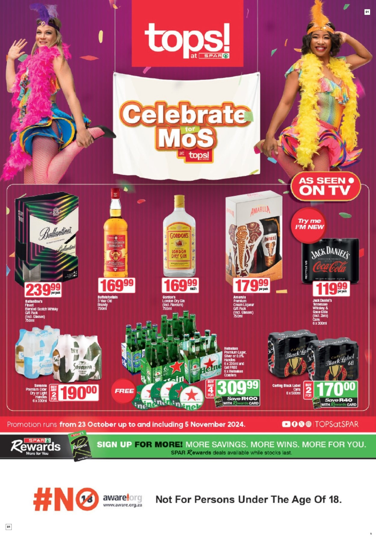 Tops At Spar Turn up Epic