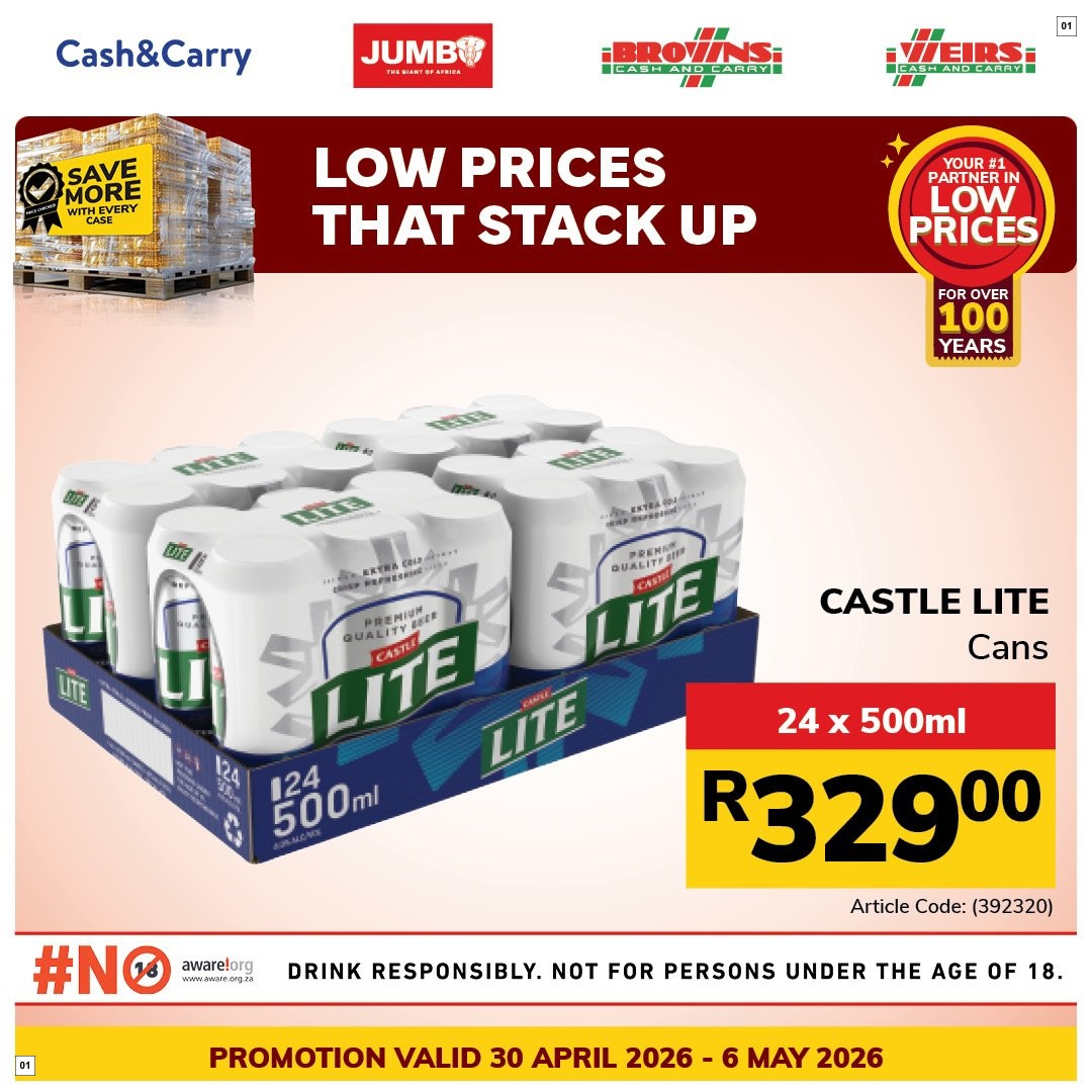 Jumbo Cash & Carry Catalogue