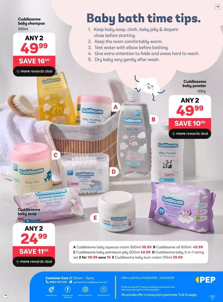 Pep Stores Specials 24 Sept - 23 Oct - Page 15