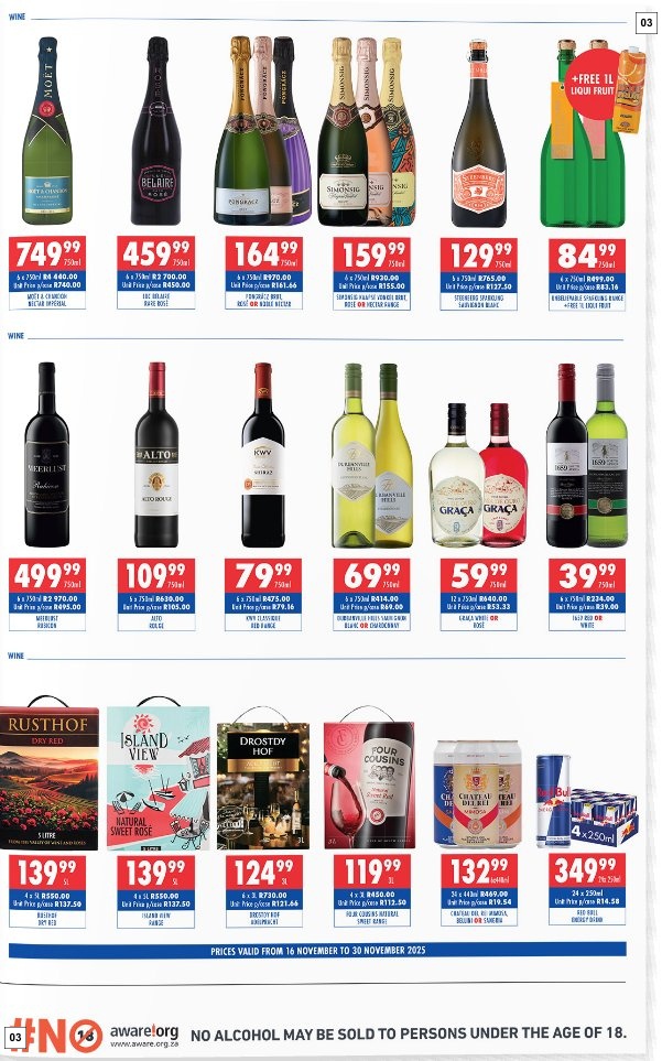 Liberty Liquors Specials 16 Nov - 30 Nov - Page 3