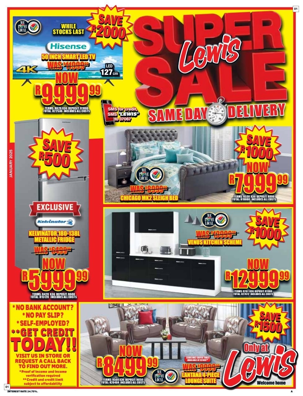 Lewis Specials 06 Jan - 23 Feb