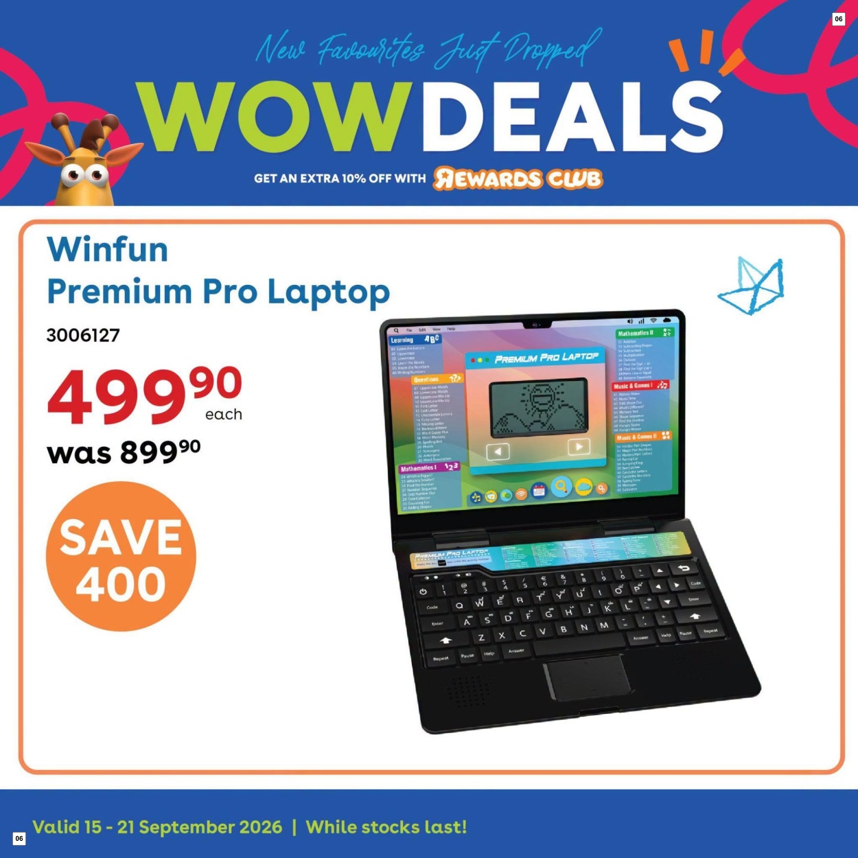 Toys R Us Specials 15 Sept - 21 Sept - Page 6