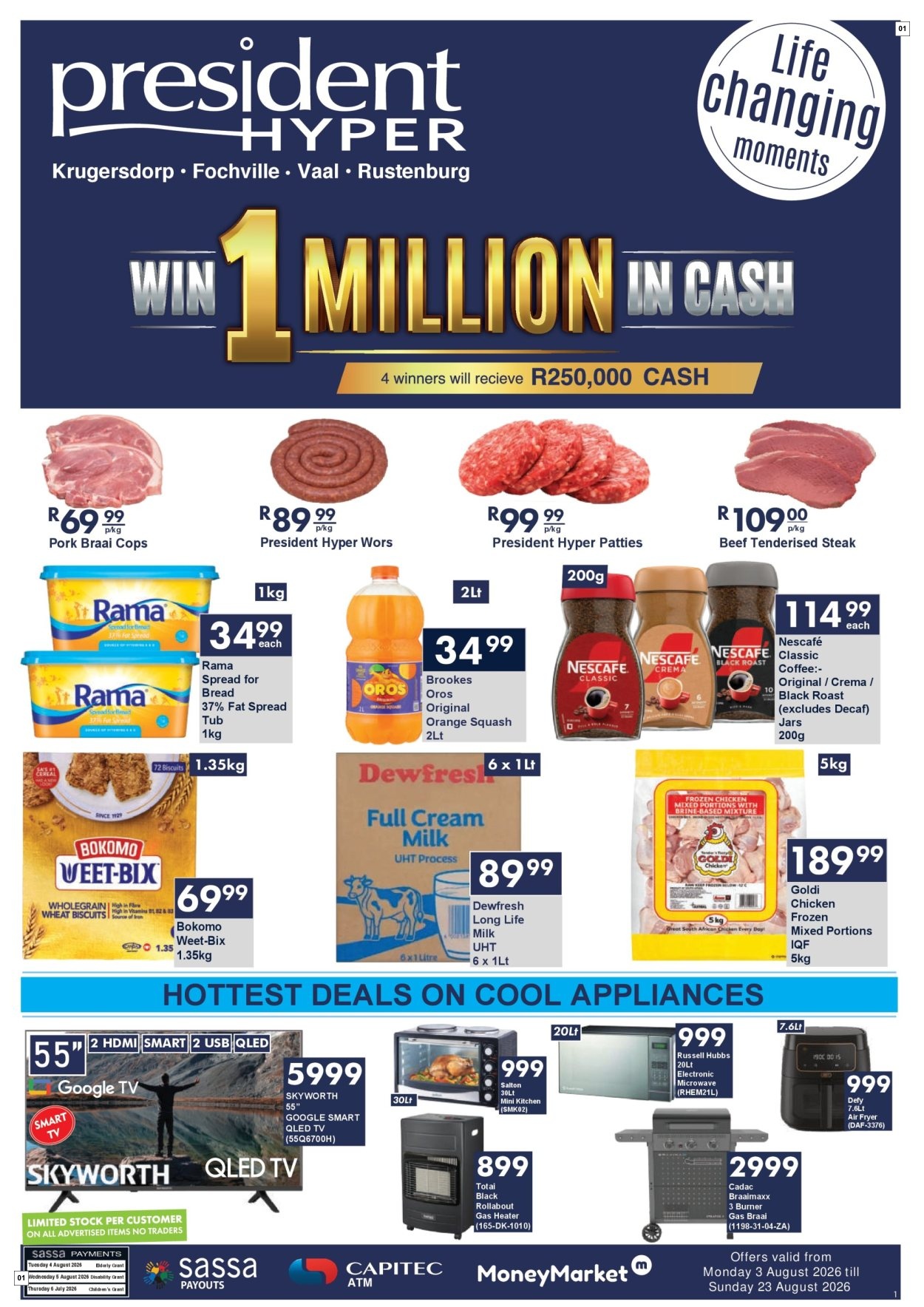 President Hyper Win Your Share of R1 Million!