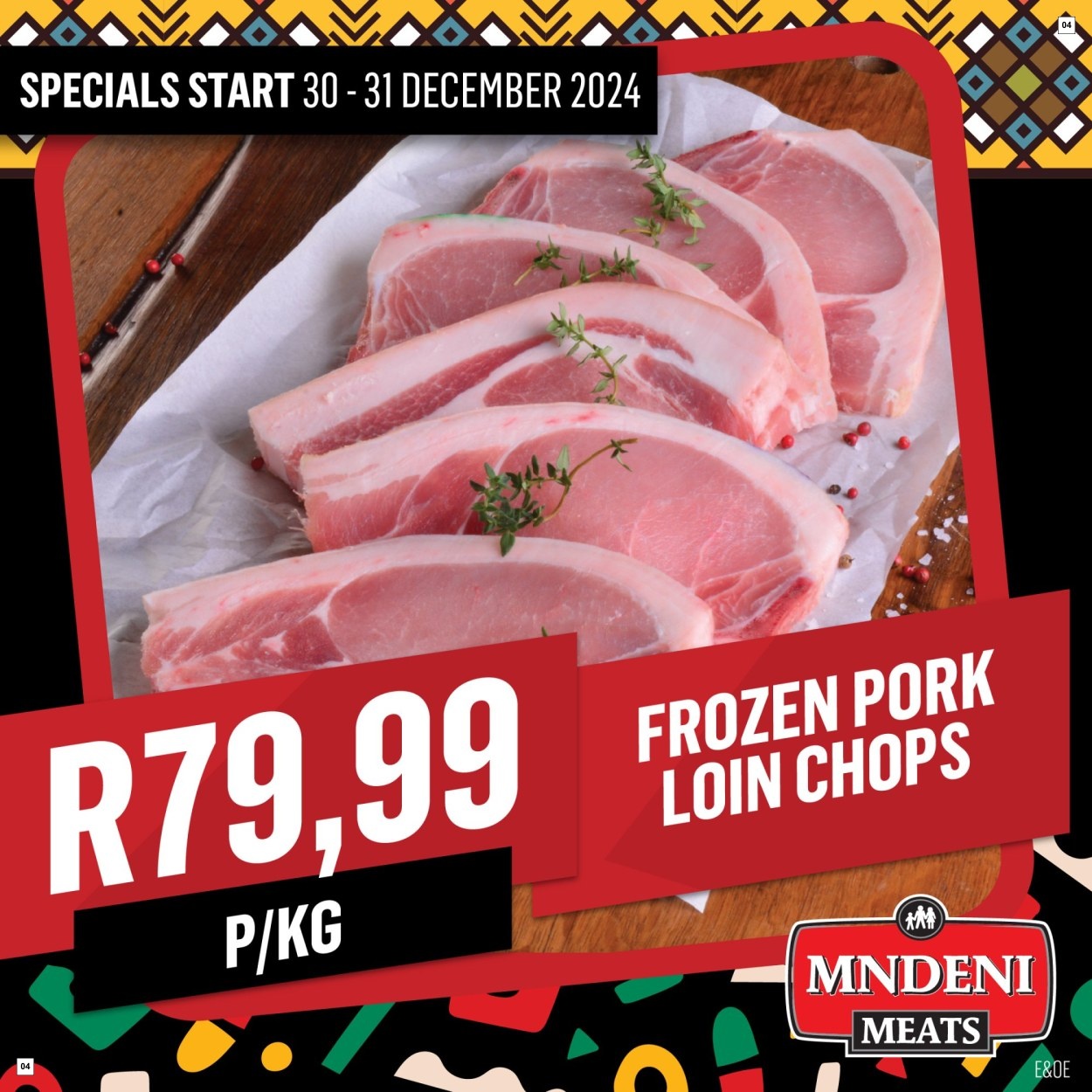 Mndeni Meats Specials 30 Dec - 31 Dec - Page 4