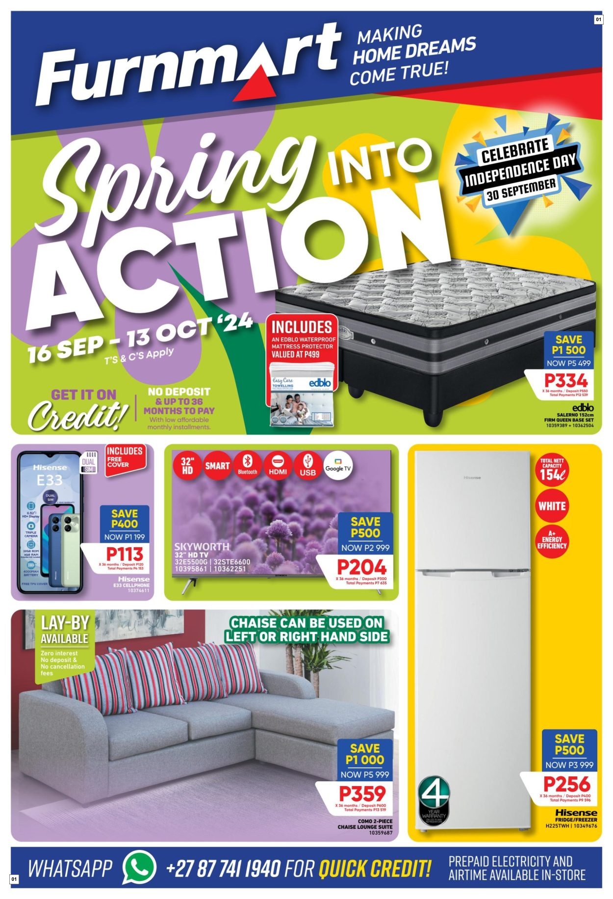 Furnmart Specials 16 Sept - 13 Oct