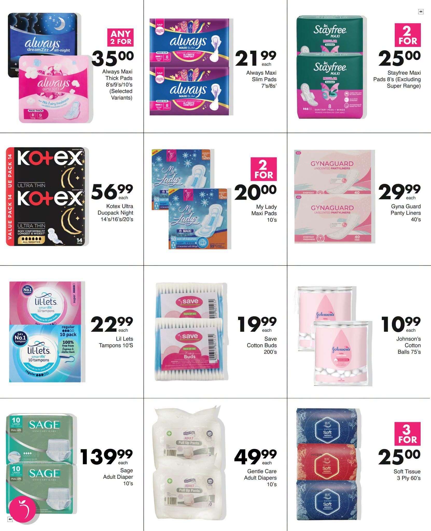 Save Supermarket Specials 25 Jun - 14 Jul - Page 44