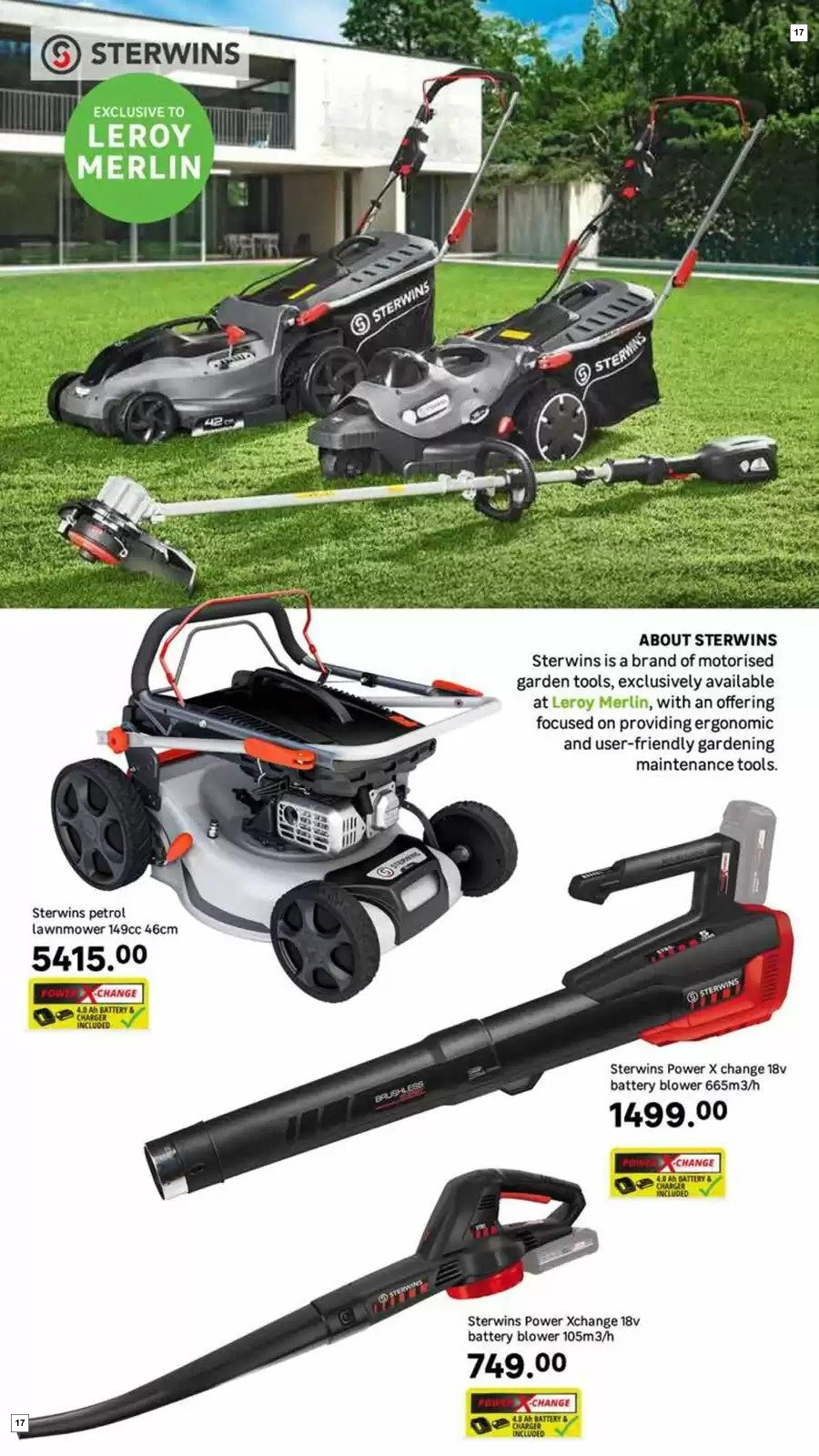 Leroy Merlin Specials 01 Aug - 31 Oct - Page 17