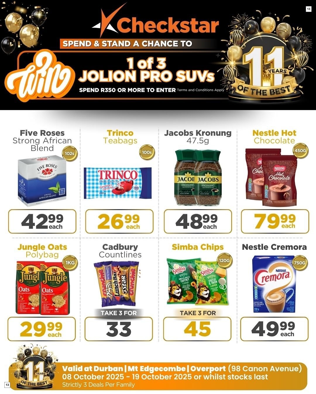 Checkstar Specials 08 Oct - 19 Oct - Page 13