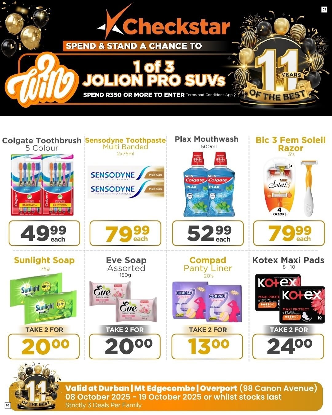 Checkstar Specials 08 Oct - 19 Oct - Page 3