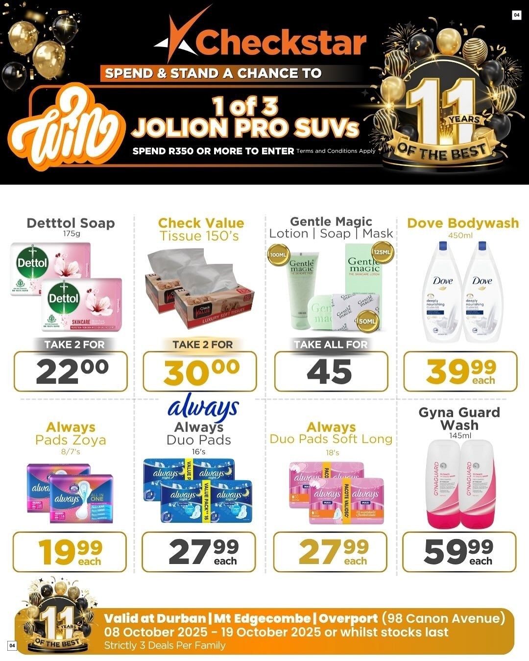 Checkstar Specials 08 Oct - 19 Oct - Page 4