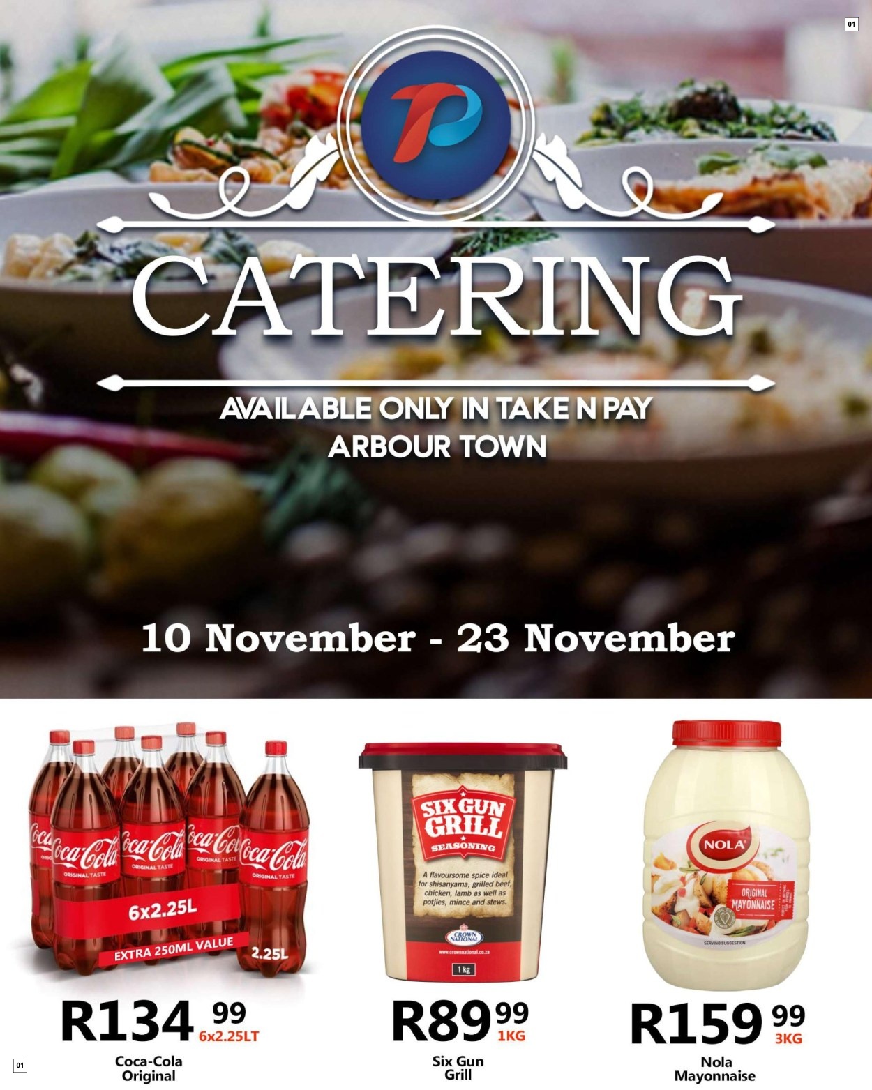 Take N Pay Specials 10 Nov - 23 Nov