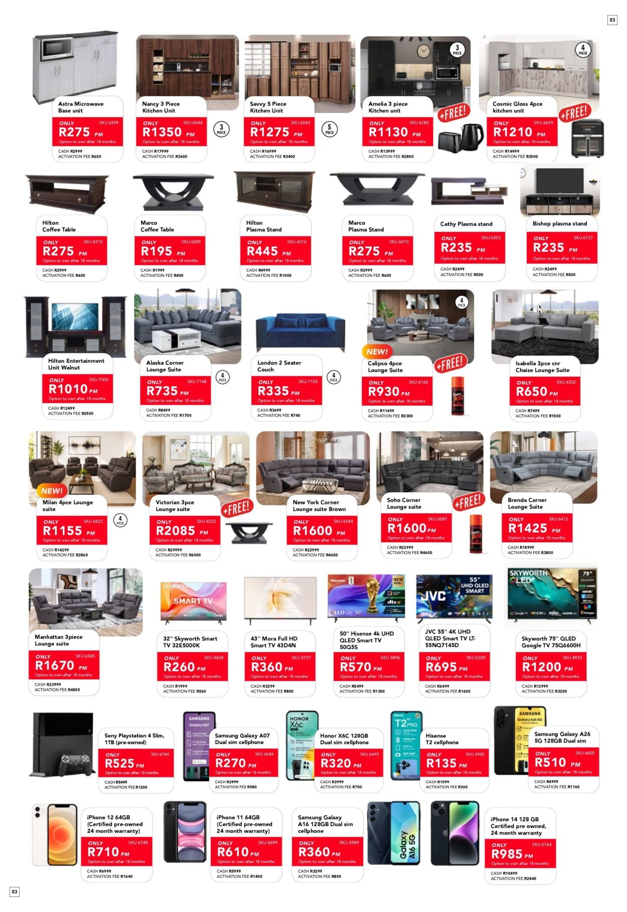 Astra Furnishers Specials 01 Sept - 30 Nov - Page 3