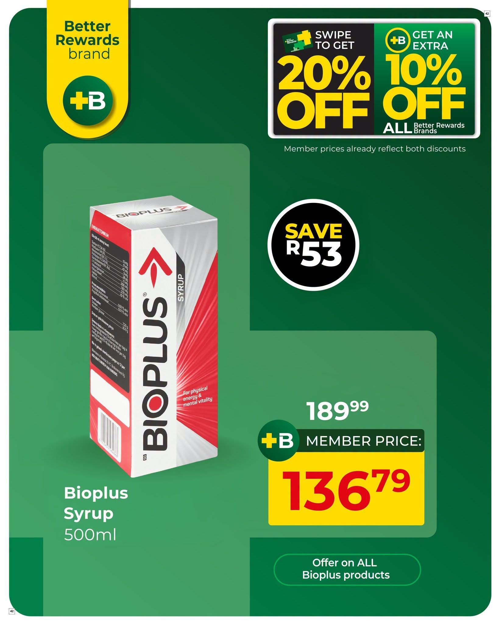 Dis-Chem Specials 16 Jun - 12 Jul - Page 42