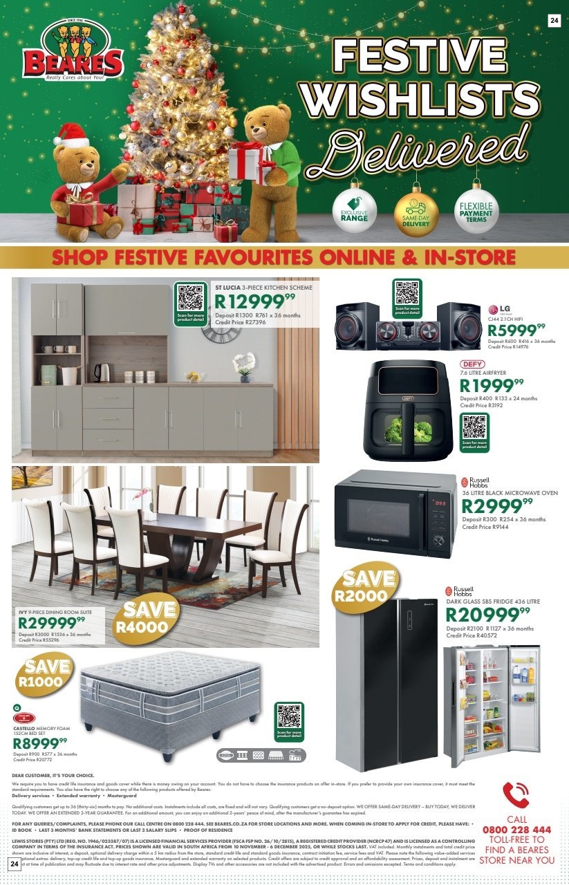 Beares Specials 10 Nov - 06 Dec - Page 24