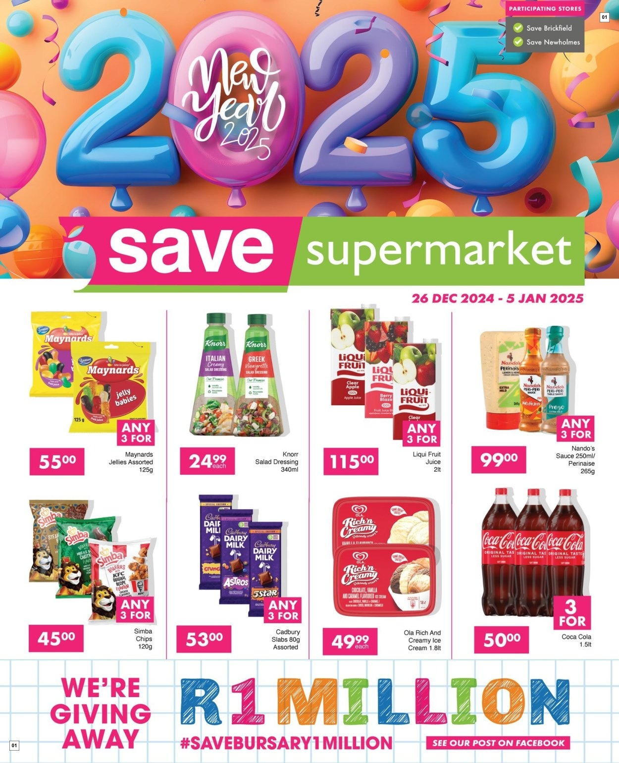Save Supermarket Specials 26 Dec - 05 Jan