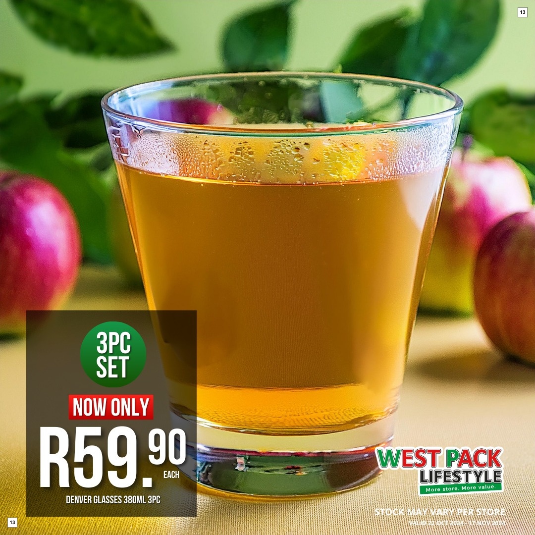 West Pack Lifestyle Specials 22 Oct - 17 Nov - Page 13