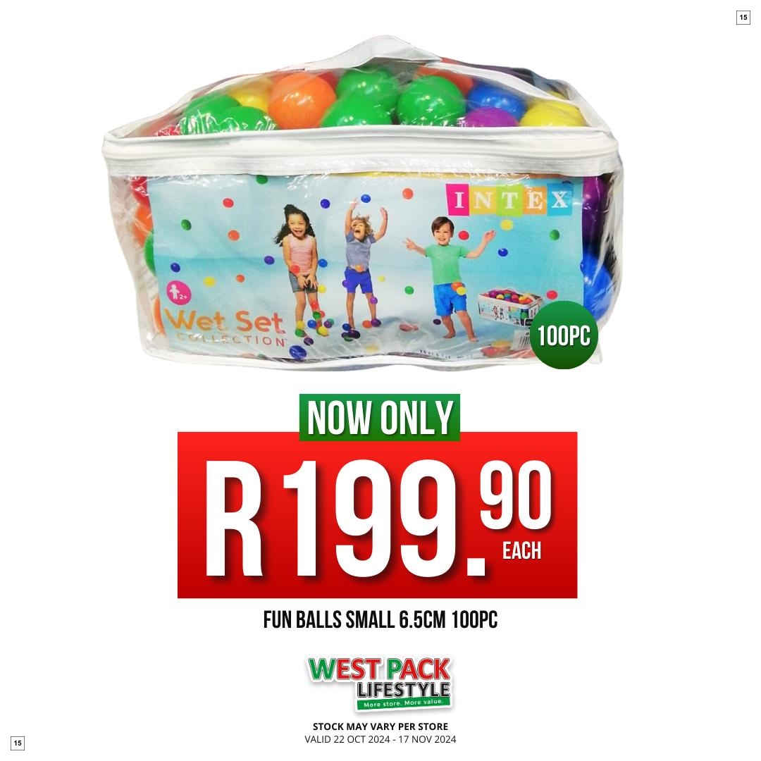 West Pack Lifestyle Specials 22 Oct - 17 Nov - Page 15