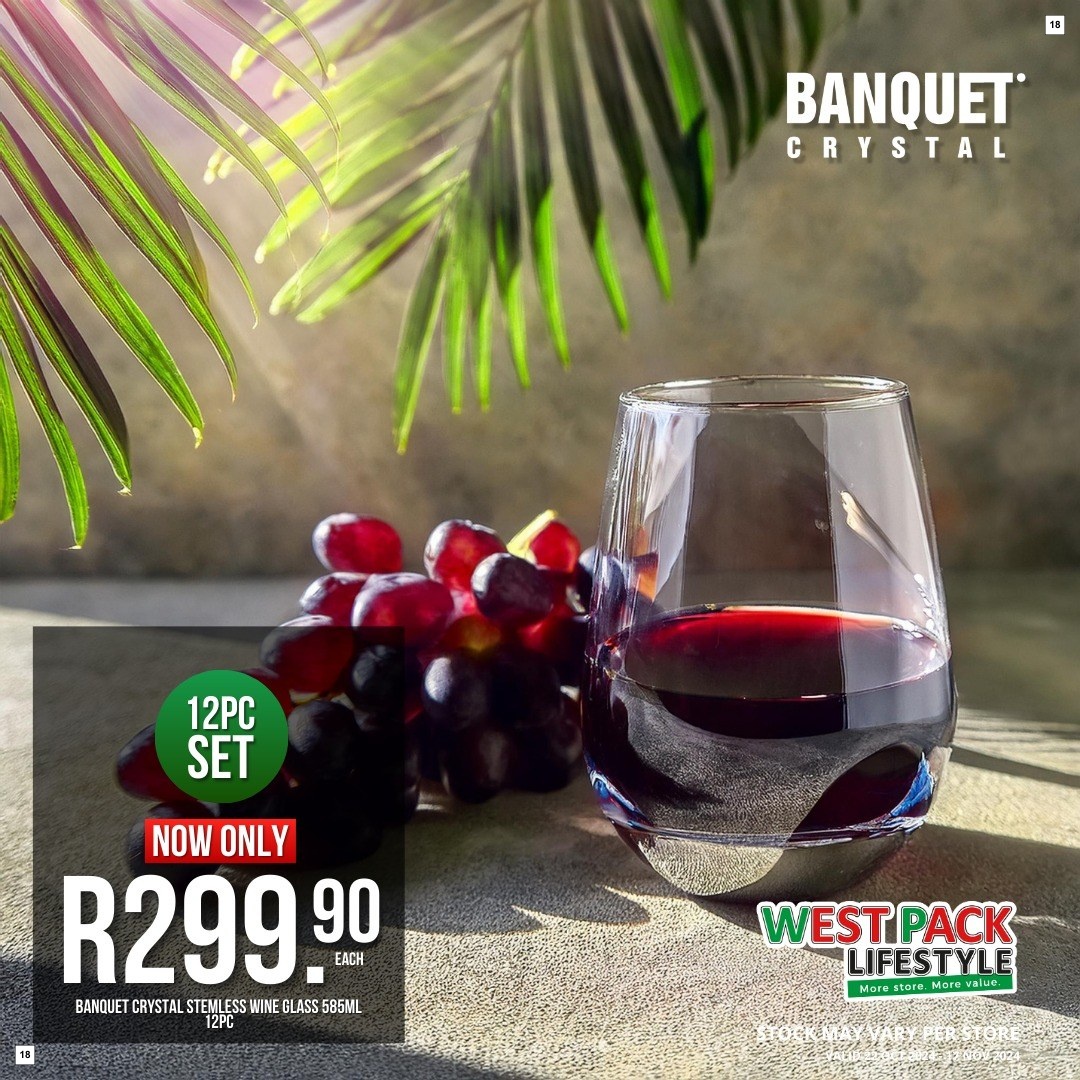 West Pack Lifestyle Specials 22 Oct - 17 Nov - Page 18