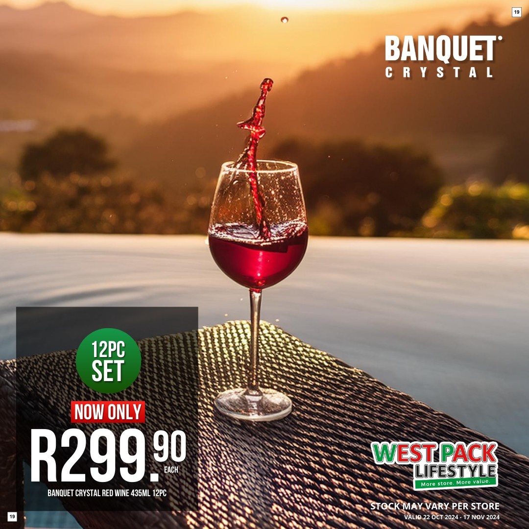West Pack Lifestyle Specials 22 Oct - 17 Nov - Page 19