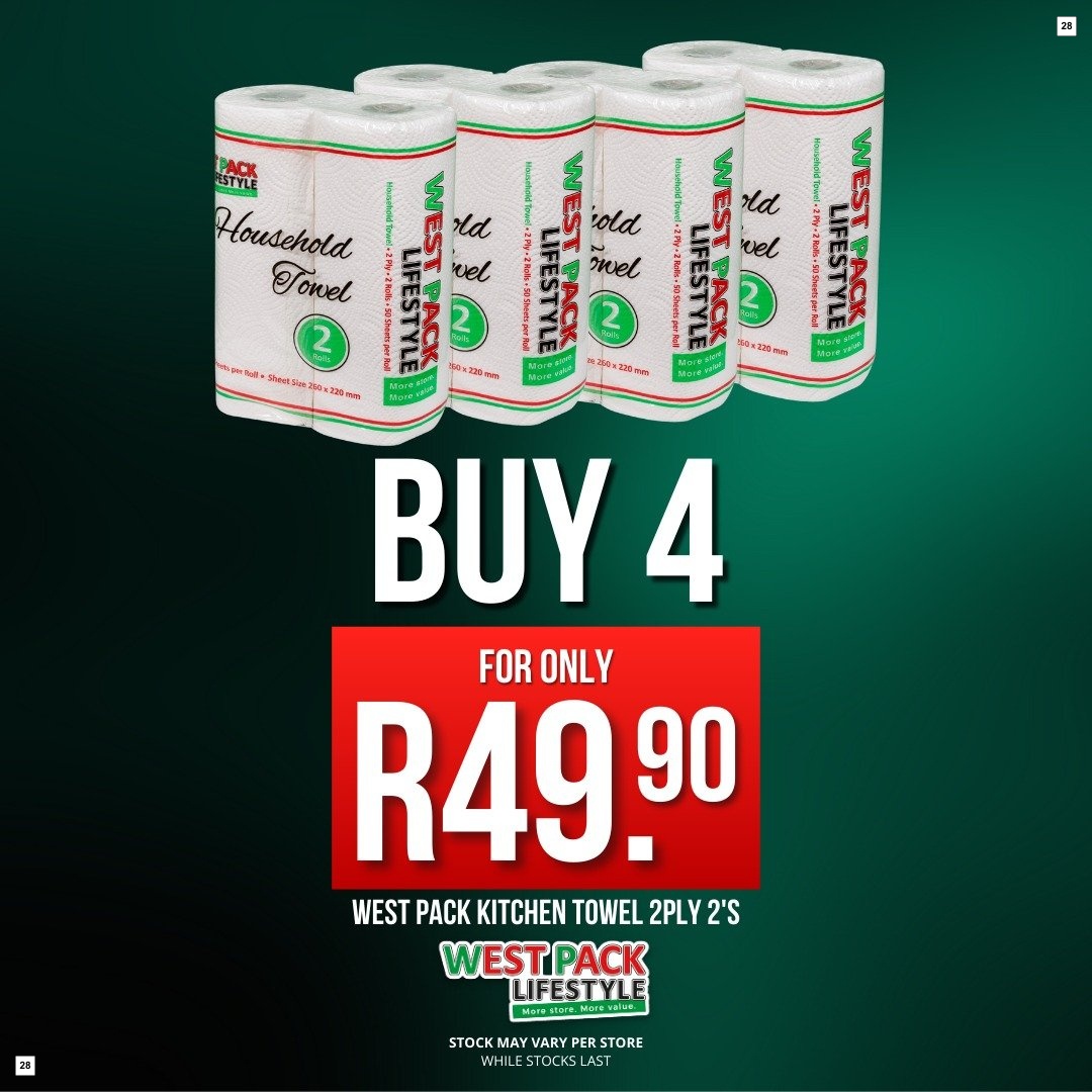 West Pack Lifestyle Specials 22 Oct - 17 Nov - Page 28