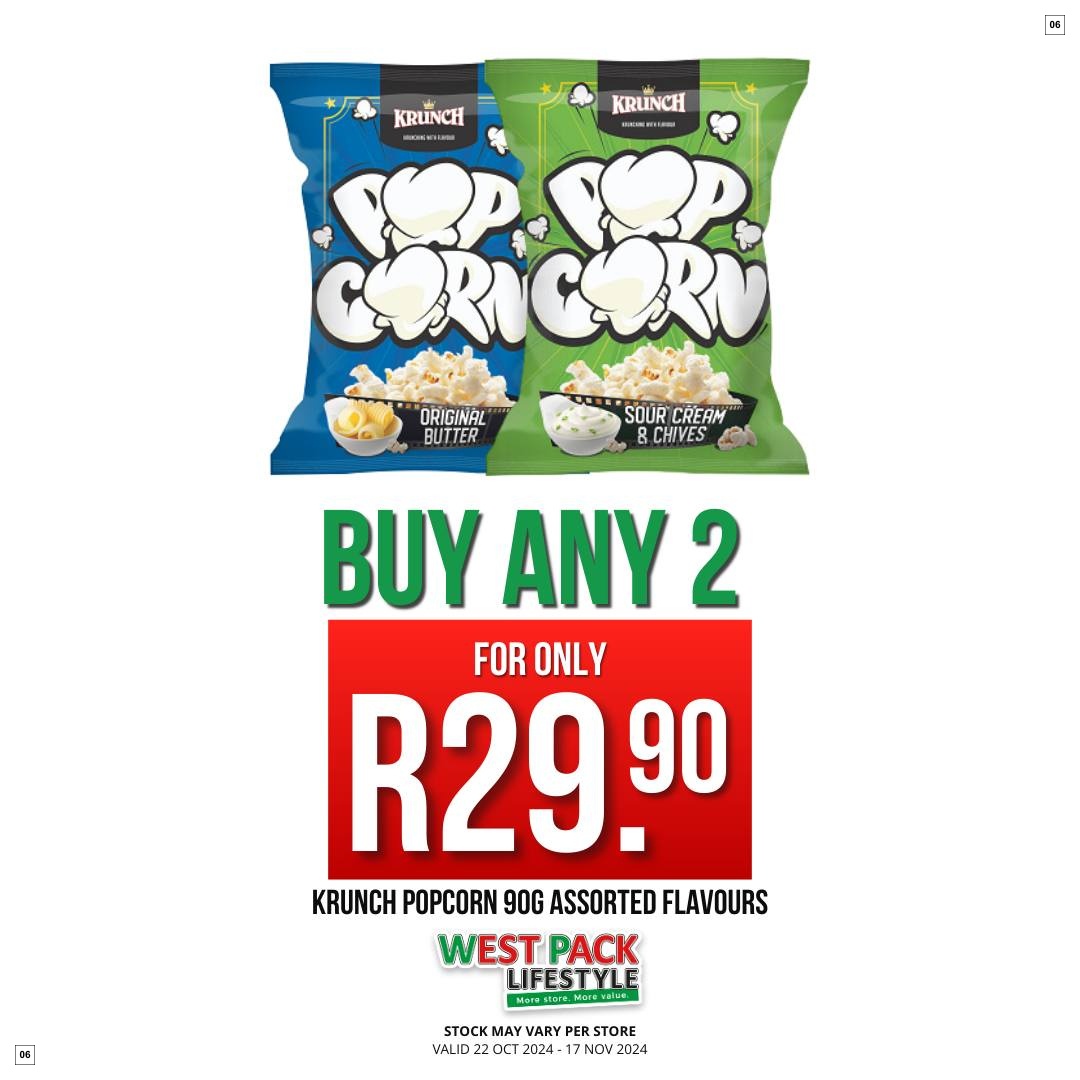 West Pack Lifestyle Specials 22 Oct - 17 Nov - Page 6