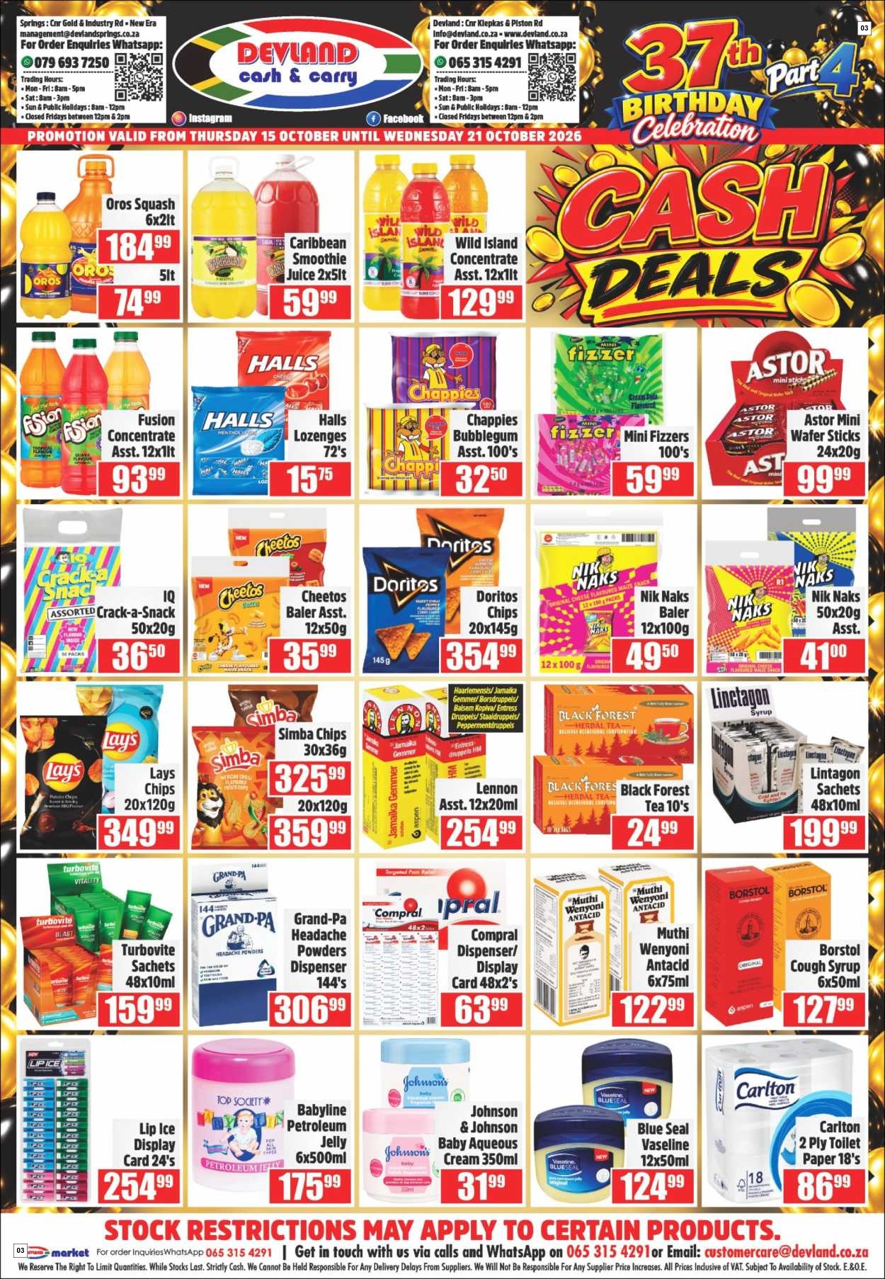 Devland Specials 15 Oct - 21 Oct - Page 3