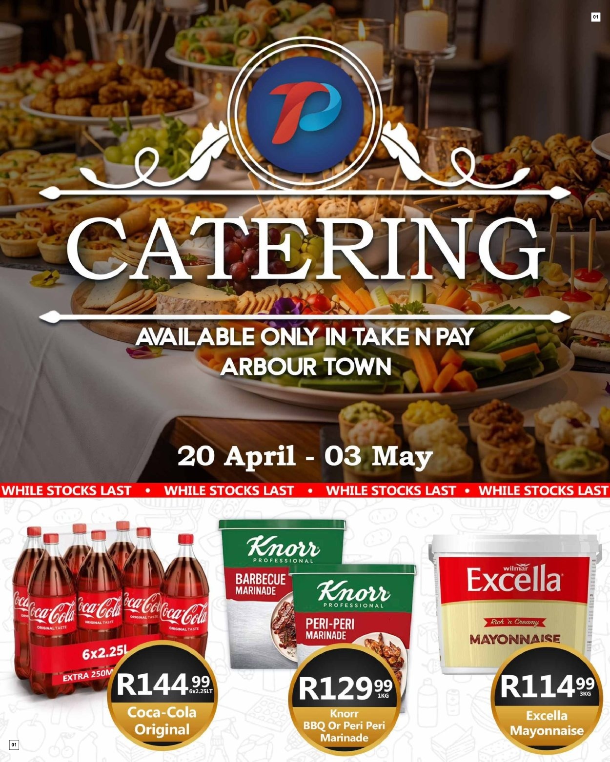 Take N Pay Specials 20 Apr - 03 May