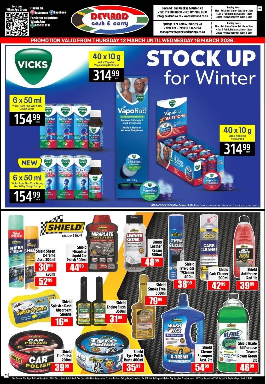 Devland Specials 12 Mar - 18 Mar - Page 3