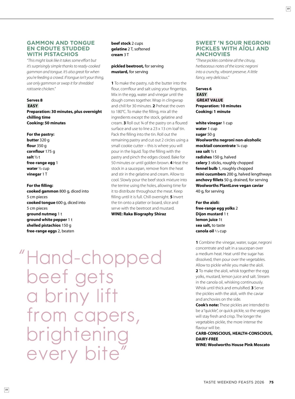 Woolworths Taste - Page 77