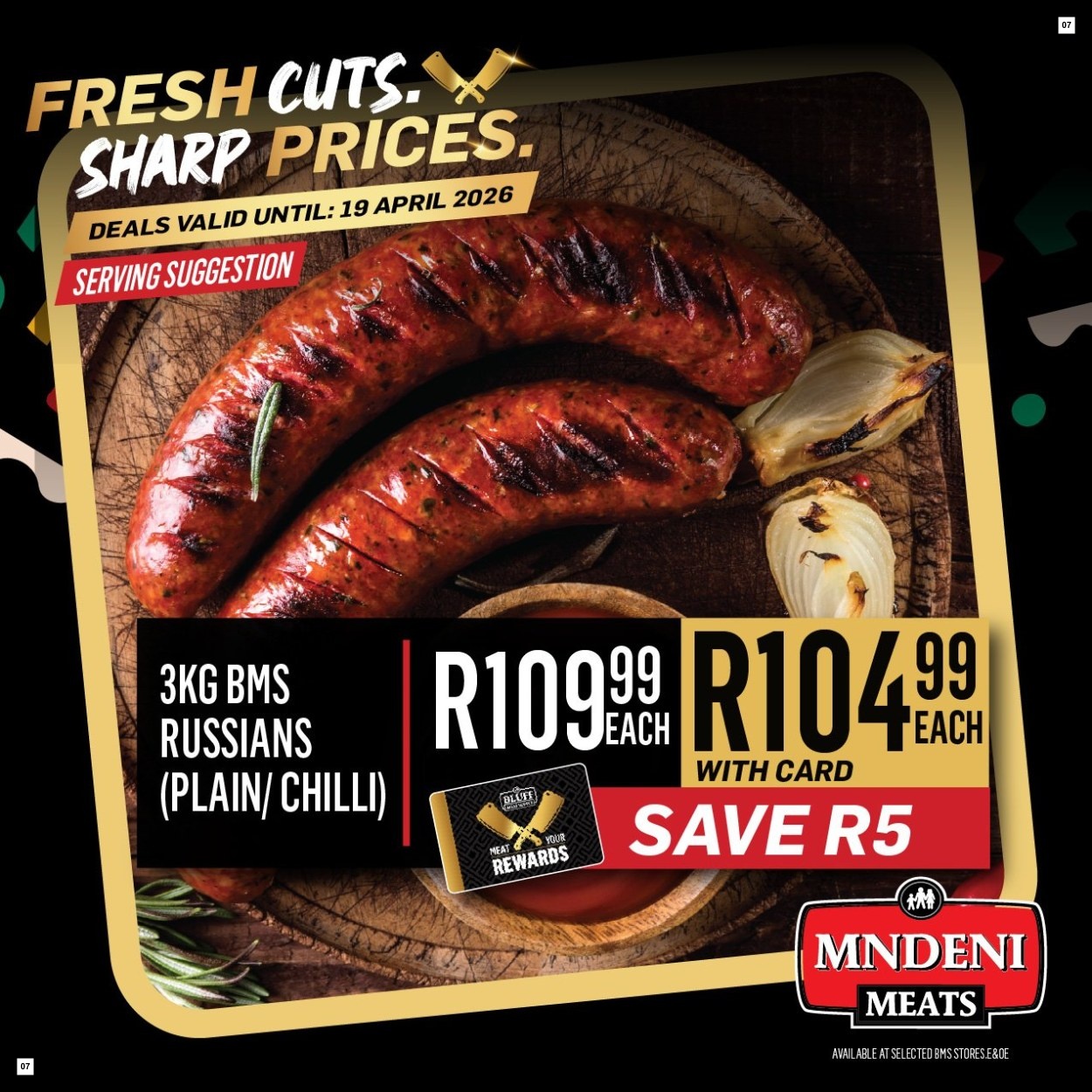 Mndeni Meats Specials 13 Apr - 19 Apr - Page 7