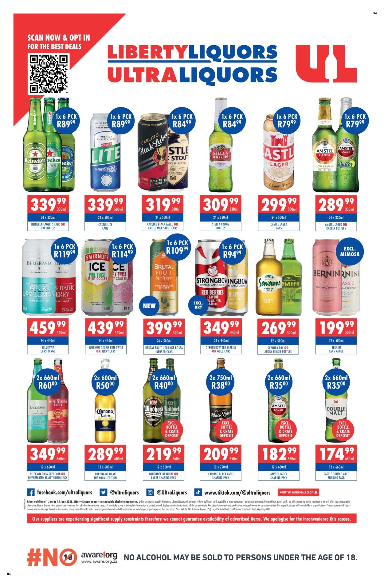 Liberty Liquors Specials 01 Jun - 15 Jun - Page 3