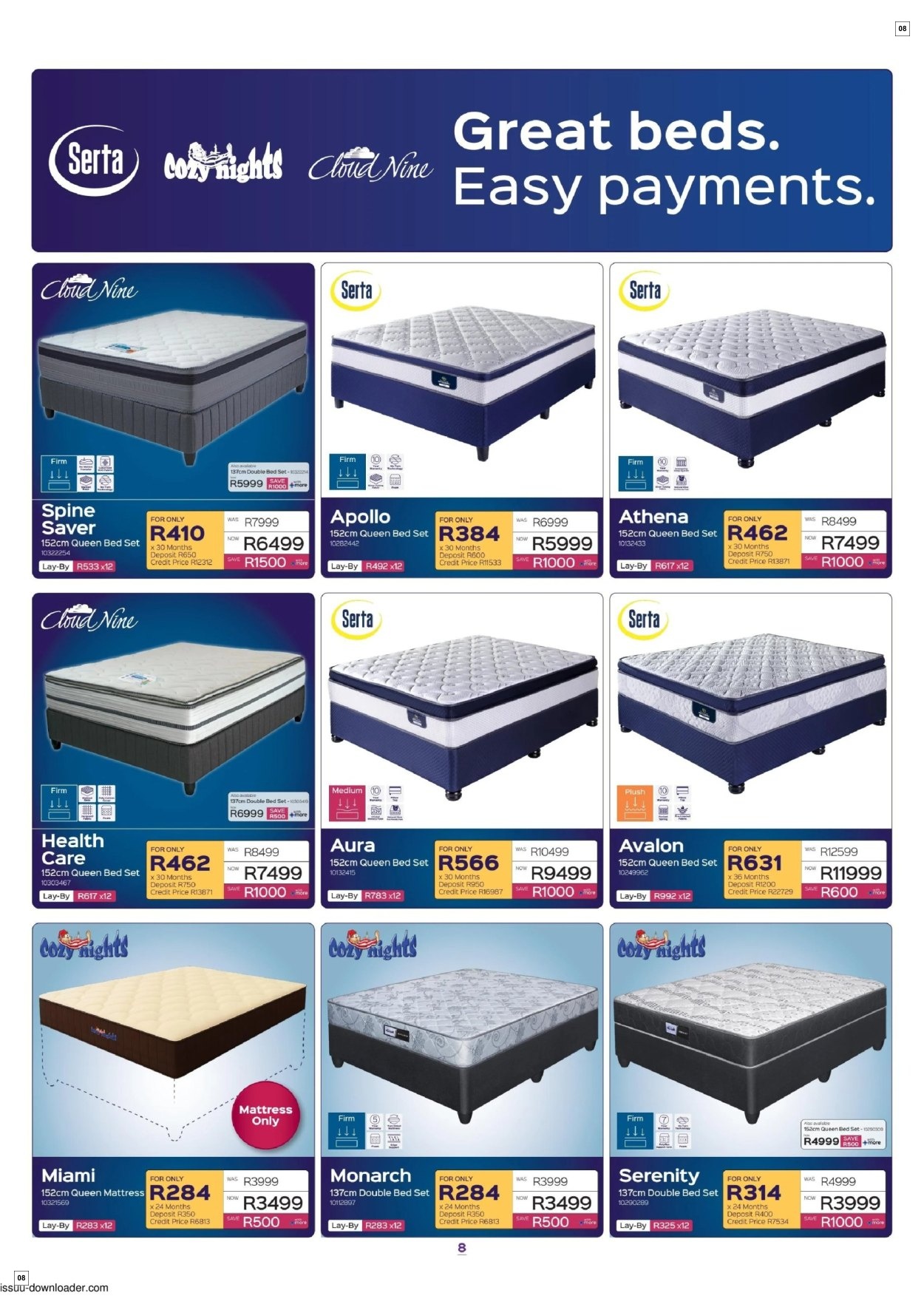 Sleepmasters Specials 17 Sept - 14 Oct - Page 8