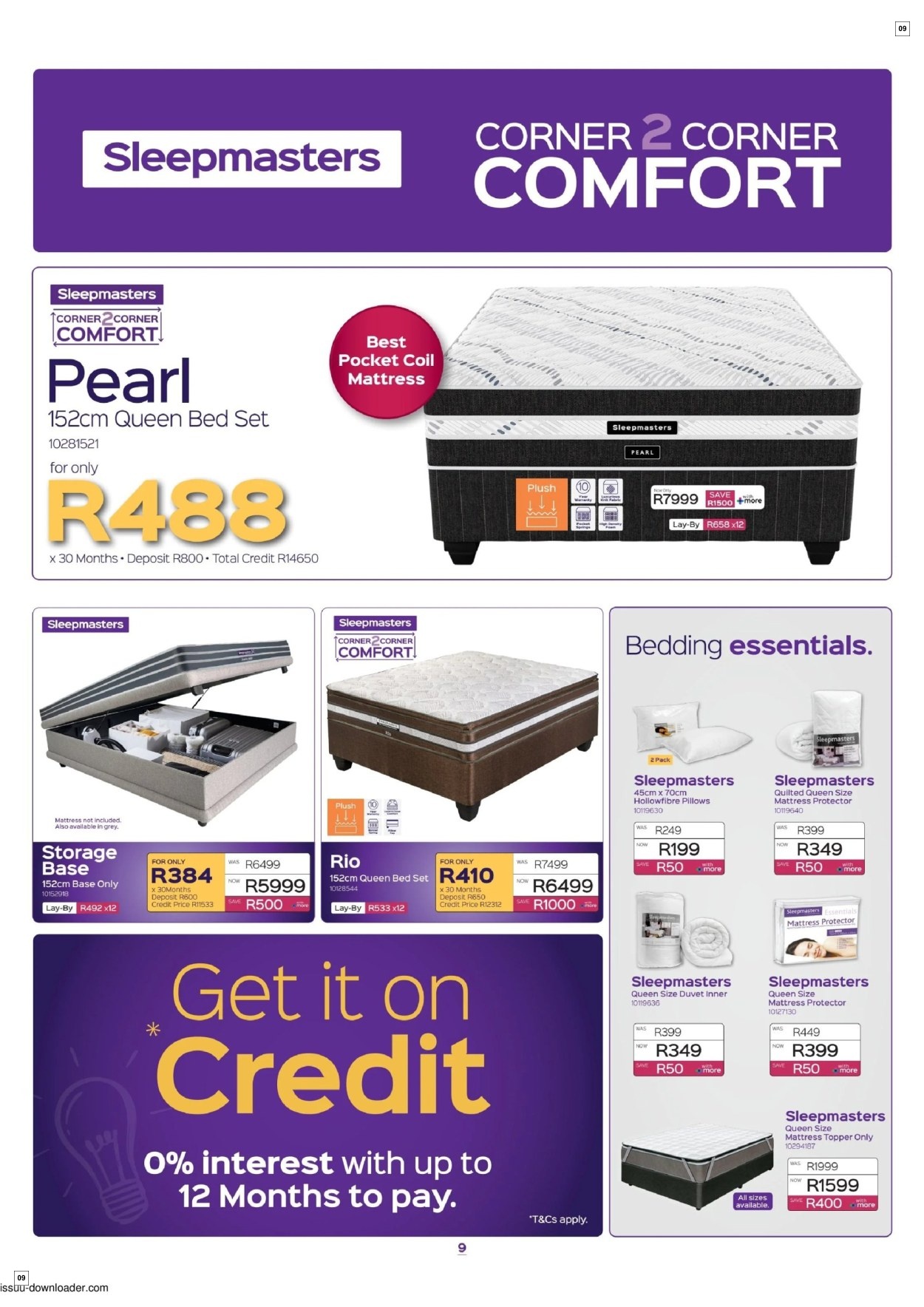 Sleepmasters Specials 17 Sept - 14 Oct - Page 9