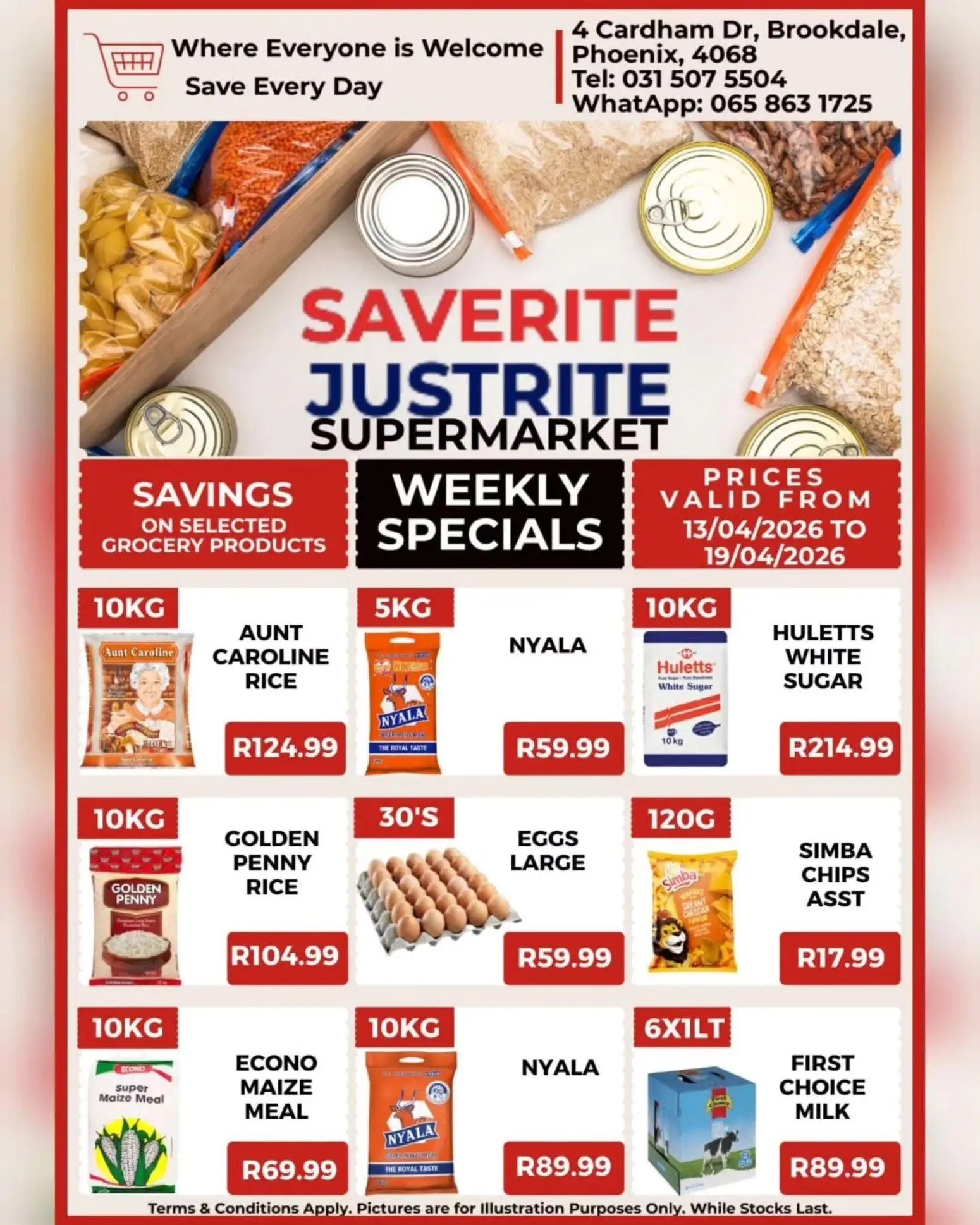 Saverite Specials 13 Apr - 19 Apr