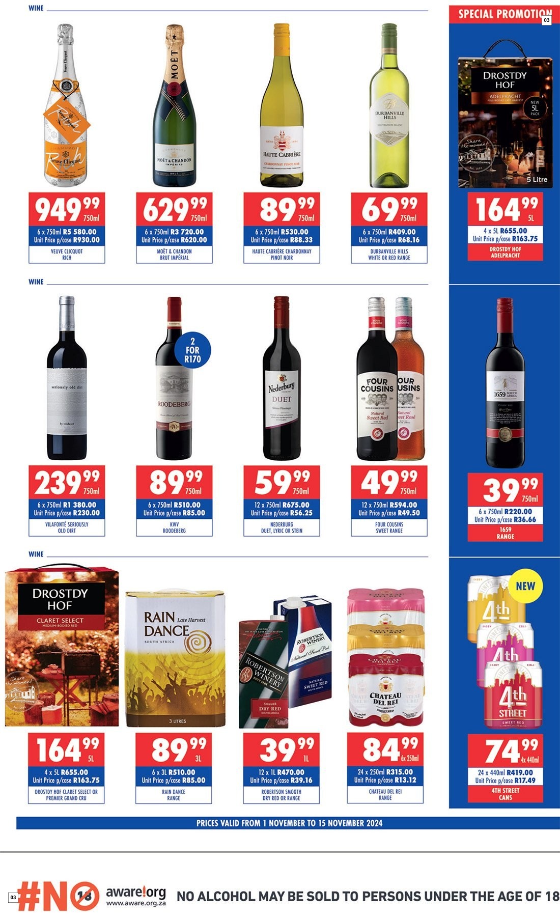 Liberty Liquors Specials 01 Nov - 15 Nov - Page 3