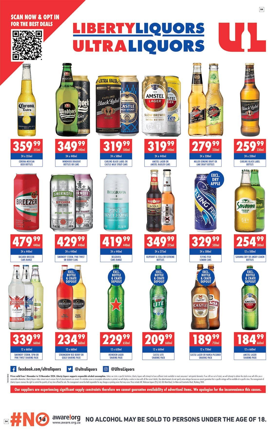 Liberty Liquors Specials 01 Nov - 15 Nov - Page 4