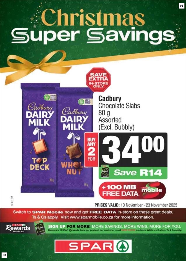 Spar Specials 10 Nov - 23 Nov - Page 3