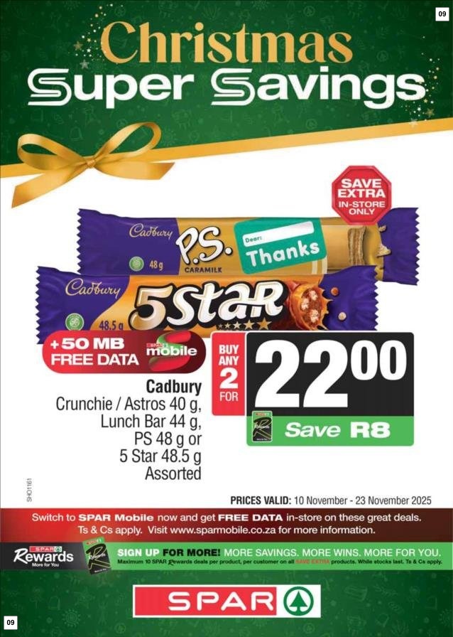 Spar Specials 10 Nov - 23 Nov - Page 9