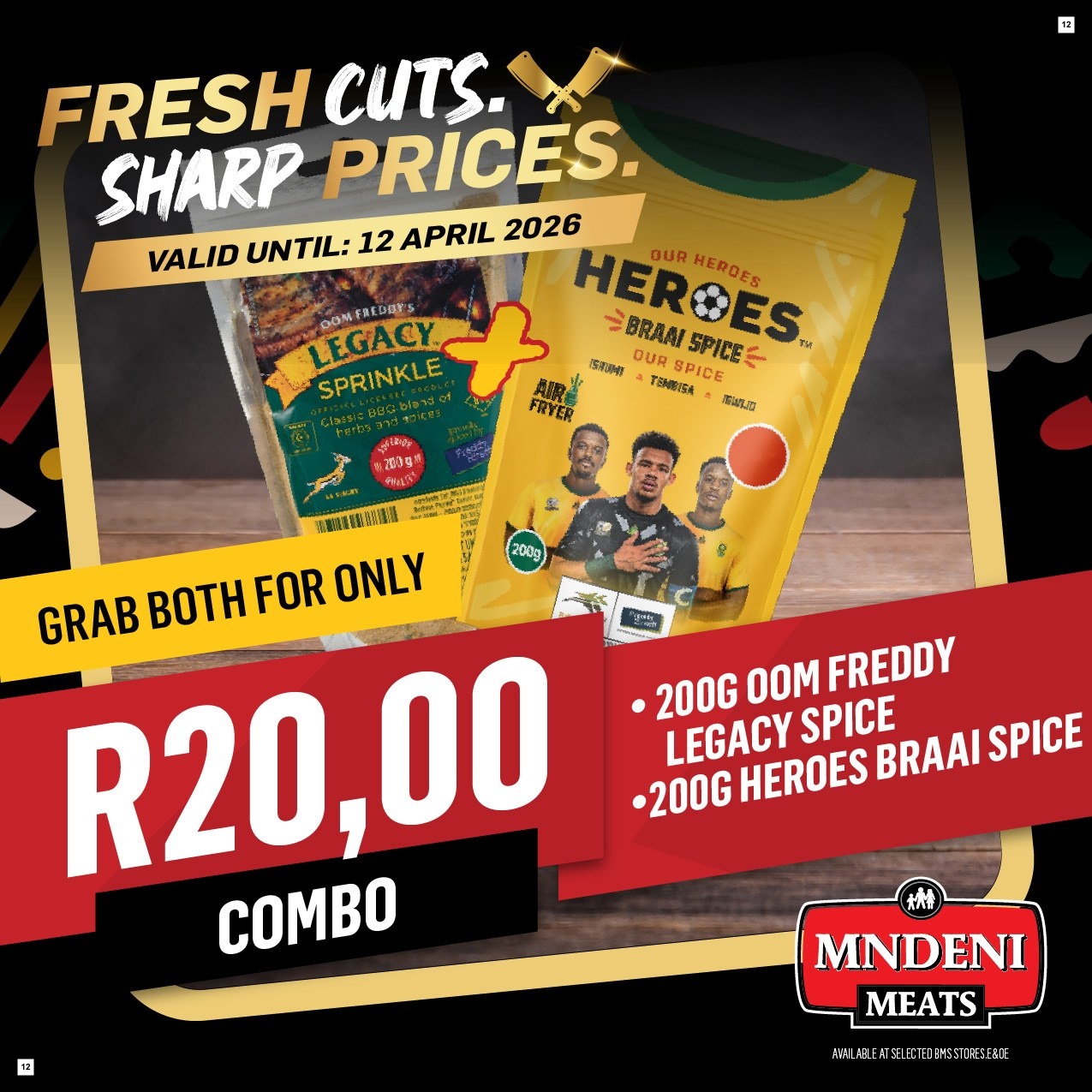 Mndeni Meats Specials 07 Apr - 12 Apr - Page 12
