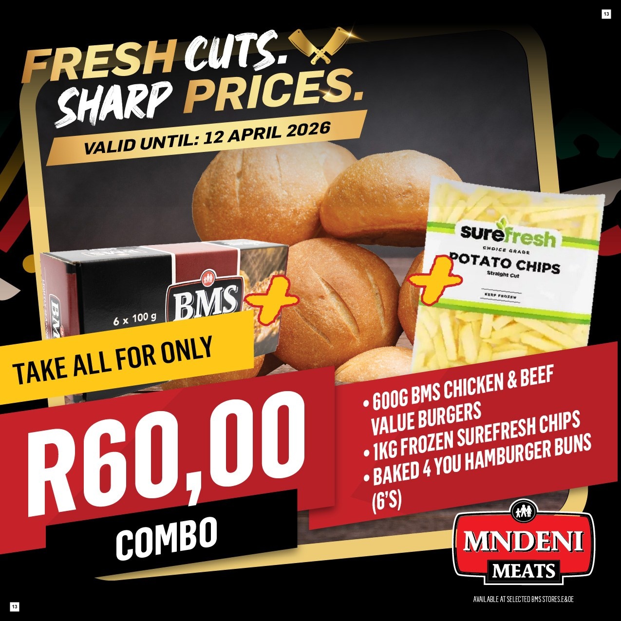 Mndeni Meats Specials 07 Apr - 12 Apr - Page 13