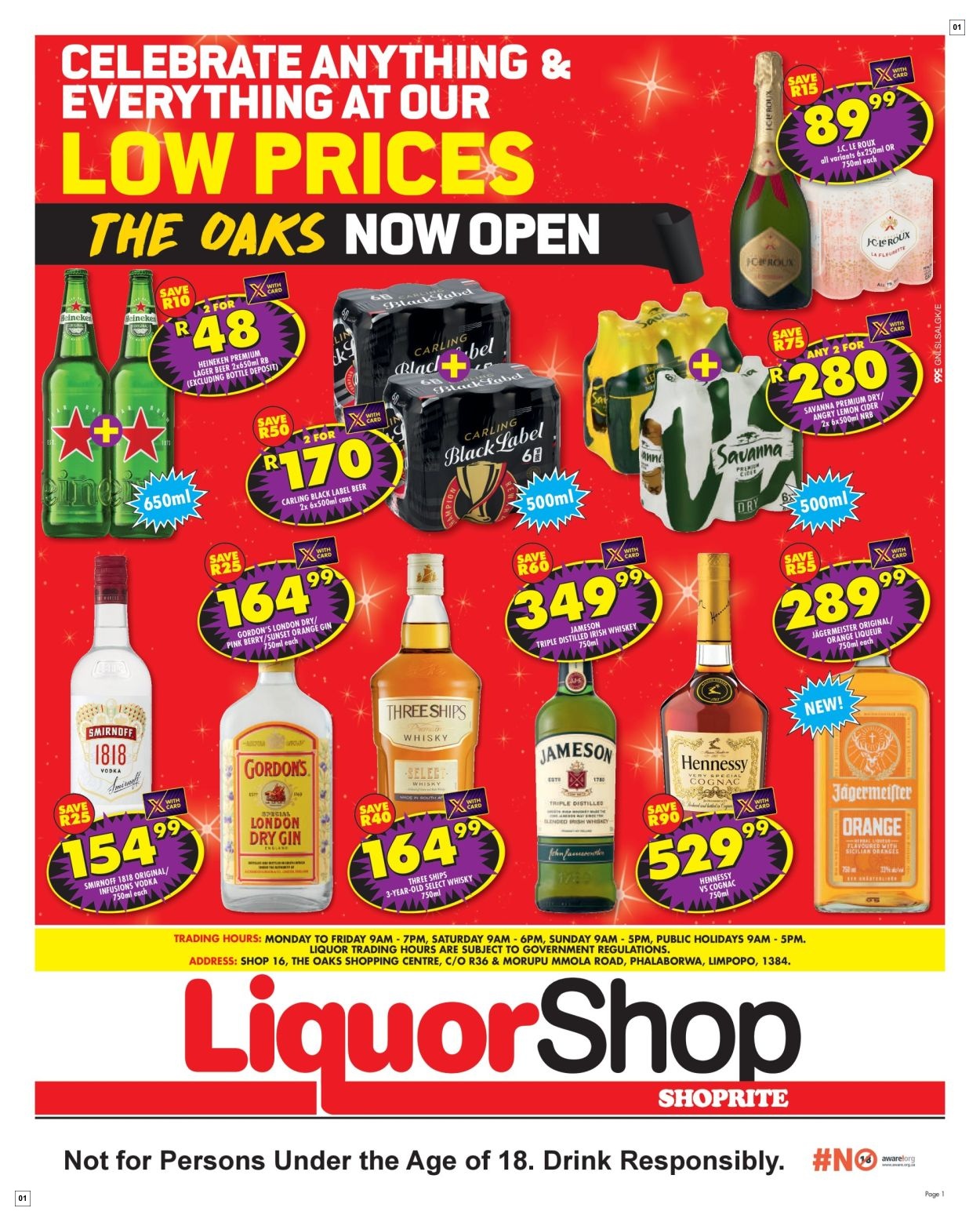 Shoprite Christmas Savings Gauteng